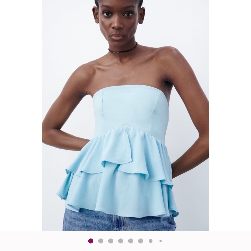 Zara Top Ruffled Corset